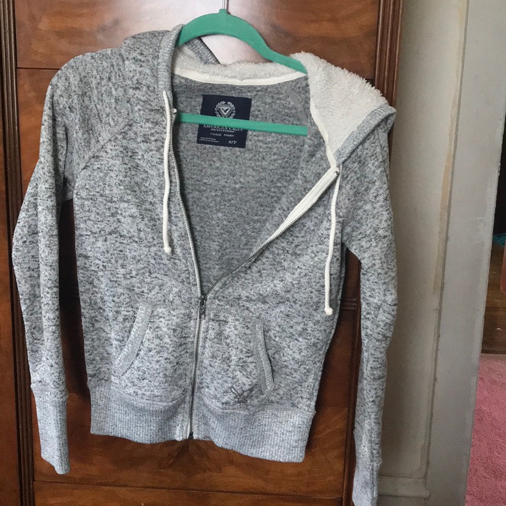 Fleece lined hoodie